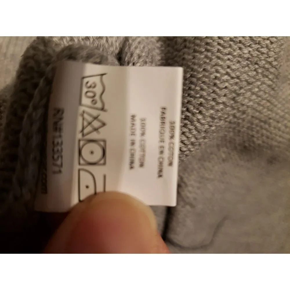 Alma Mater Boys Cornell University‎ Grey Block Hoodie Sweater Size 5T